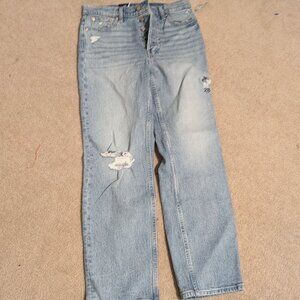 GAP Straight high rise low stretch Jeans / Size 28 (6 R)